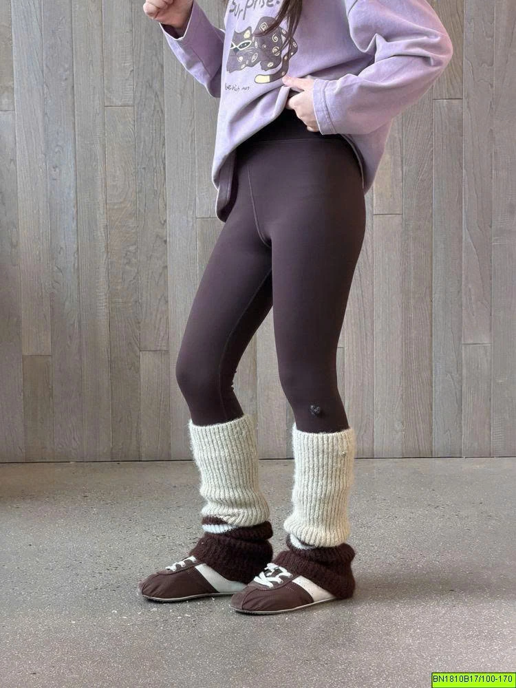 QUẦN LEGGING LÓT LÔNG ỐNG LEN AMBB  26F158