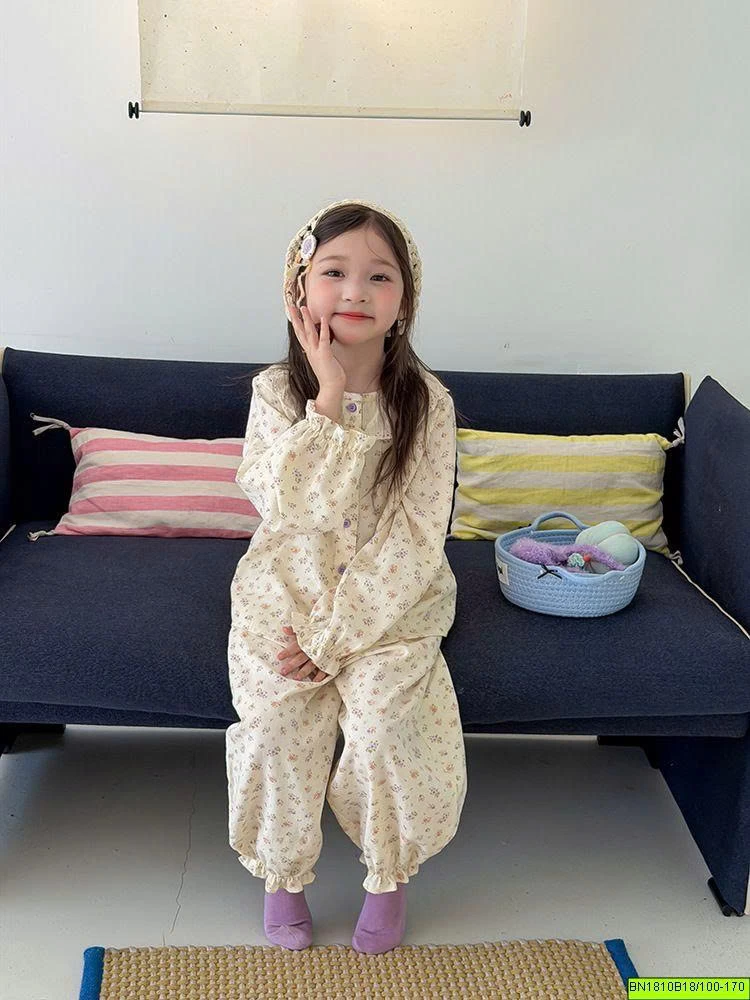 BỘ NGỦ CỔ REN  AMBB  26E063