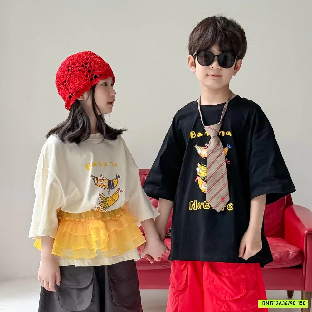 ÁO THUN QUẢ CHUỐI KUMAI