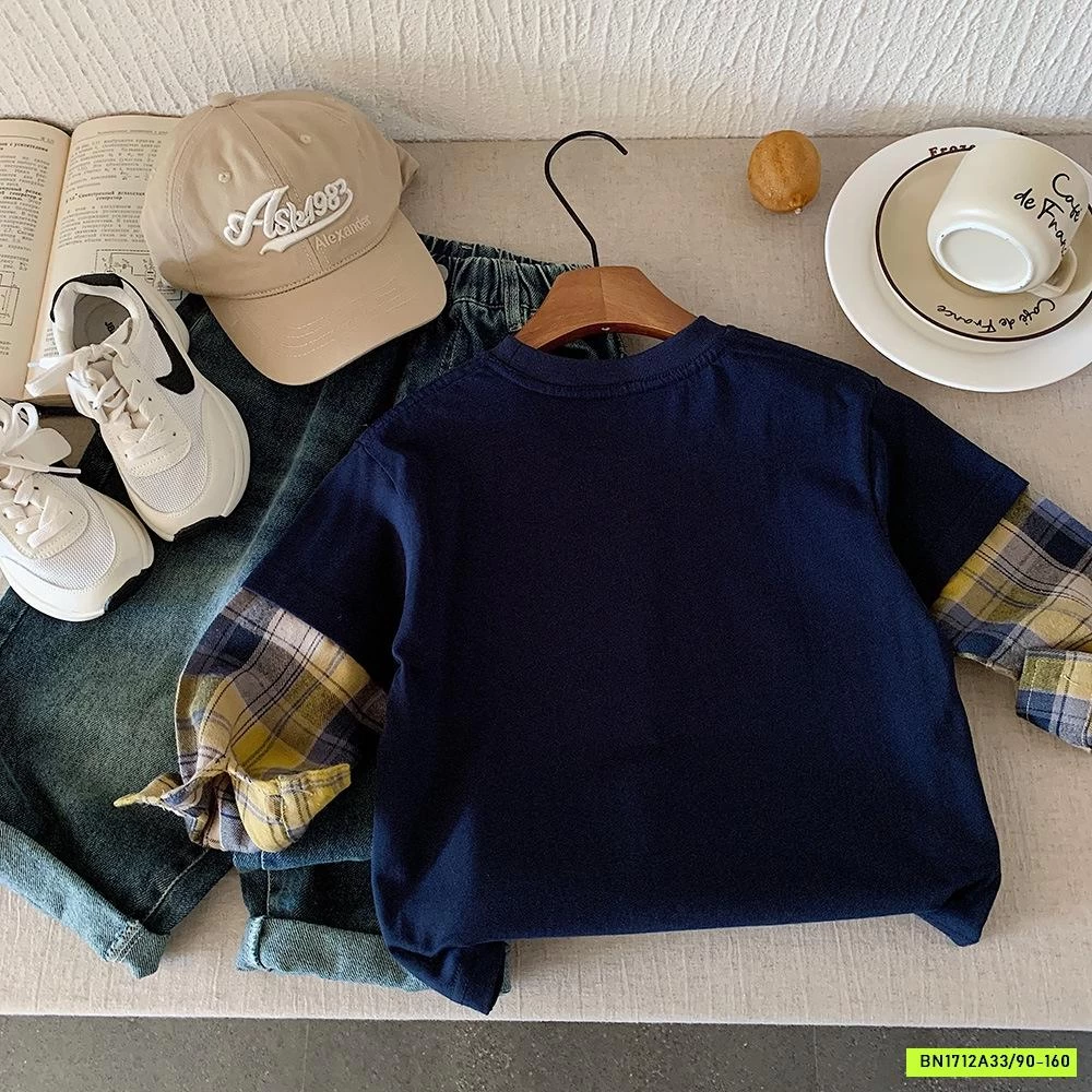 ÁO THUN GIẢ 2 LỚP IN HÌNH MUYE