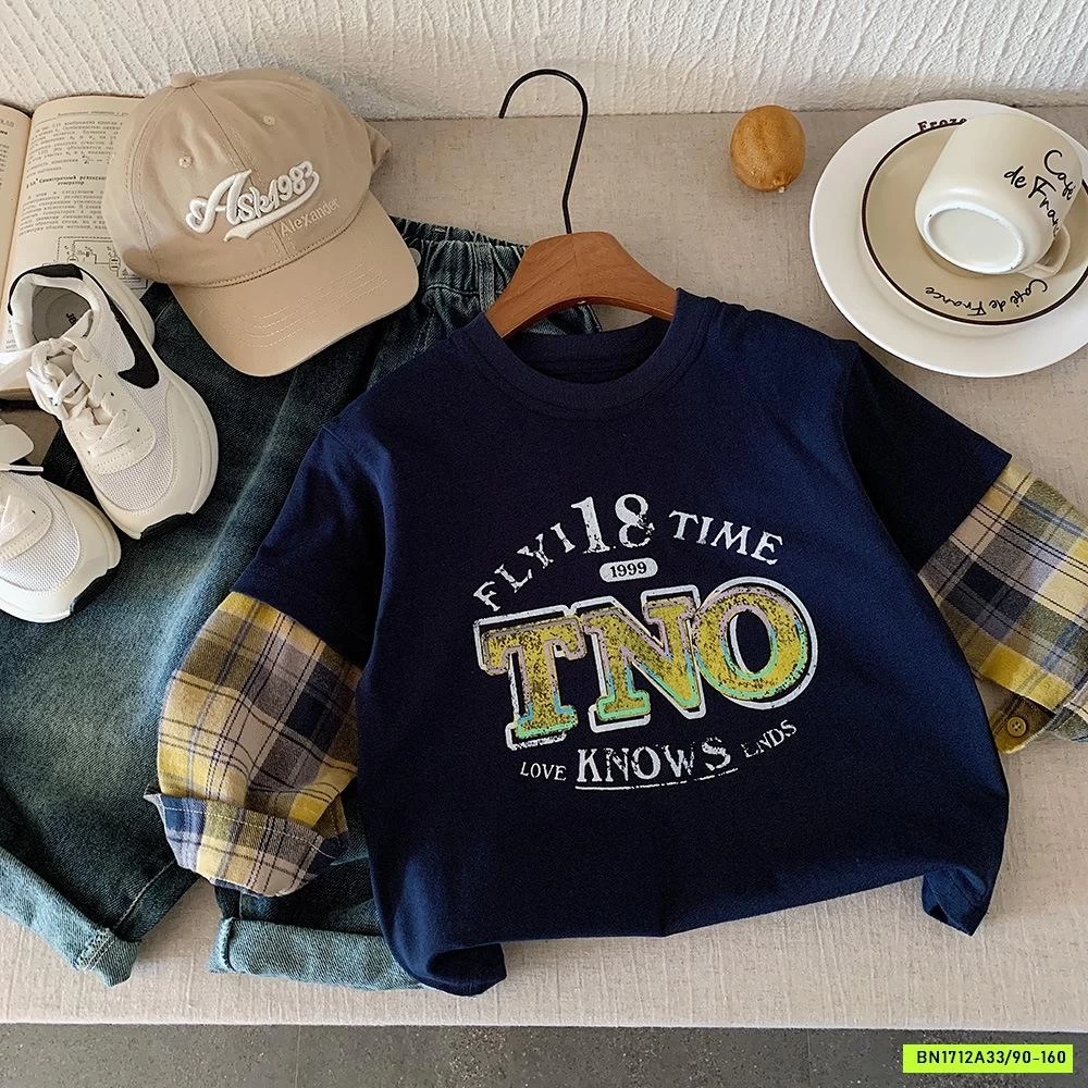 ÁO THUN GIẢ 2 LỚP IN HÌNH MUYE