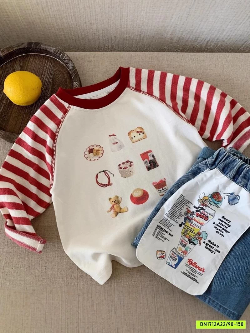 ÁO THUN IN HÌNH TAY PHỐI KẺ