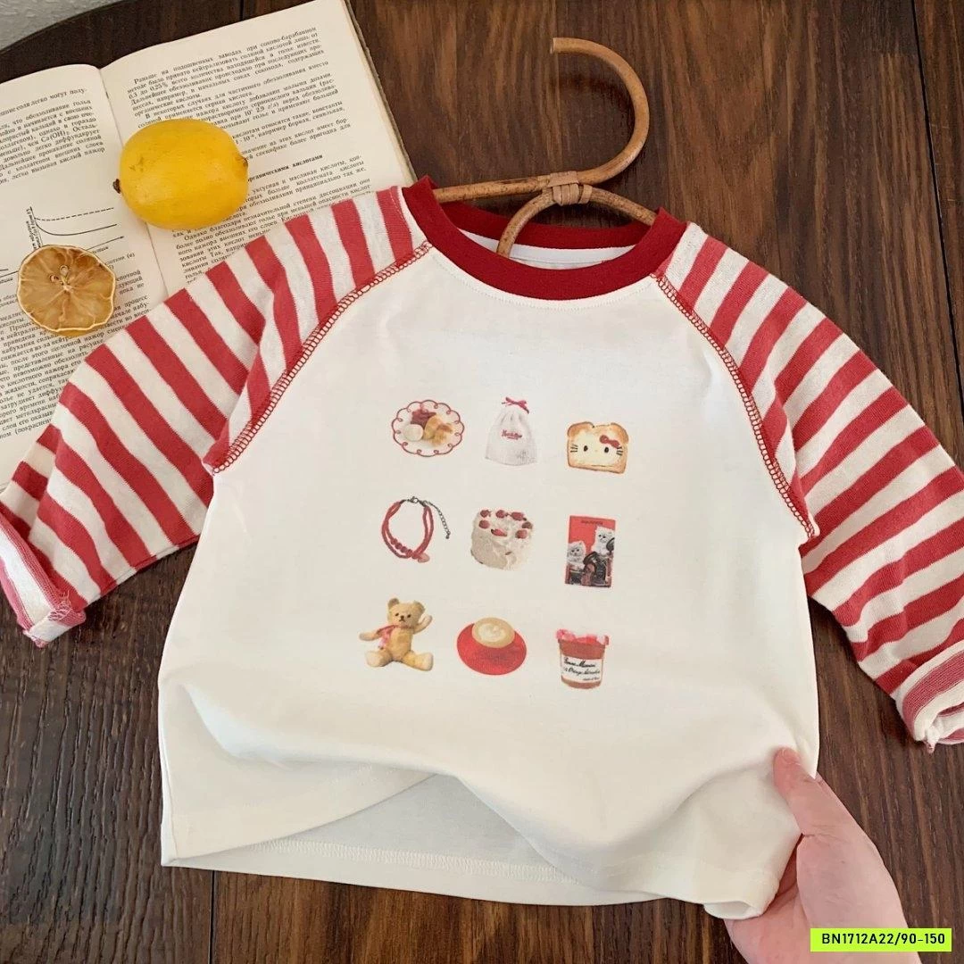 ÁO THUN IN HÌNH TAY PHỐI KẺ