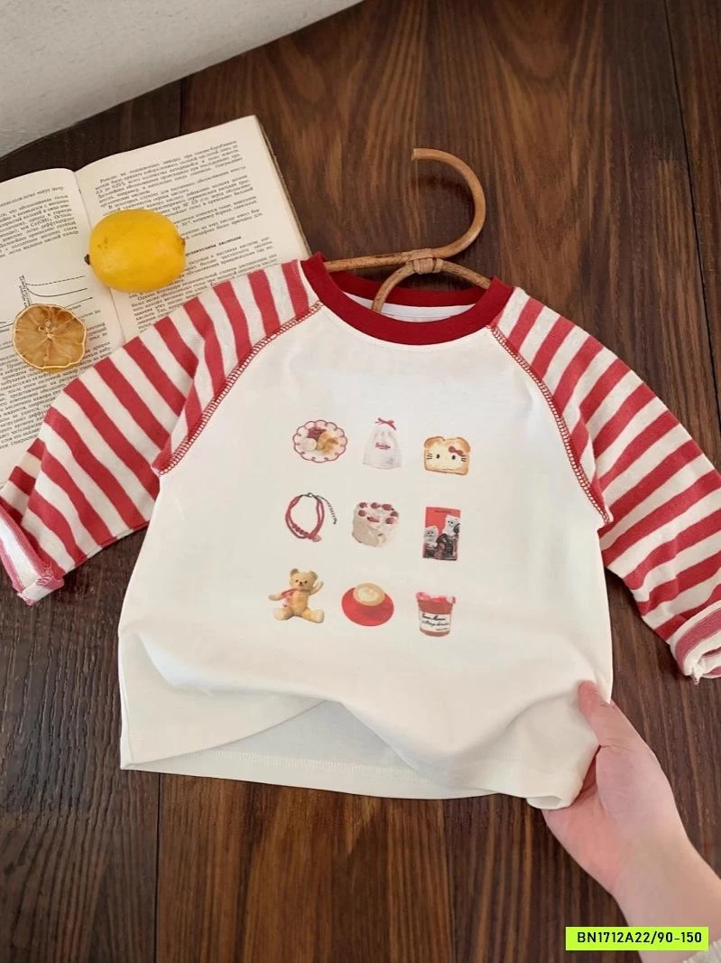 ÁO THUN IN HÌNH TAY PHỐI KẺ