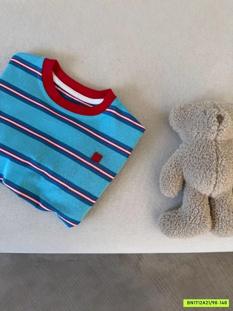 ÁO THUN XANH KẺ GIẢ 2 LỚP