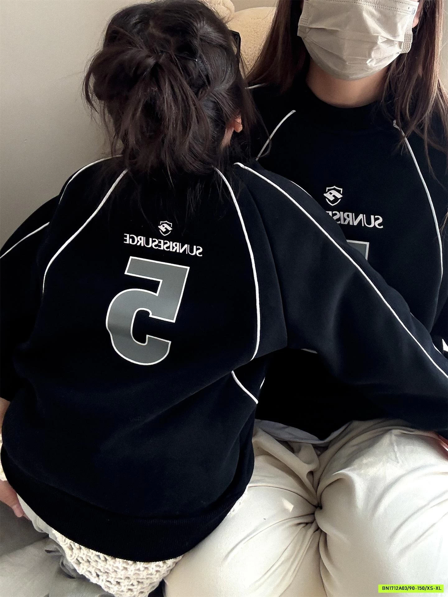 ÁO NỈ SỐ 5 LÓT LÔNG CỪU MẸ BÉ