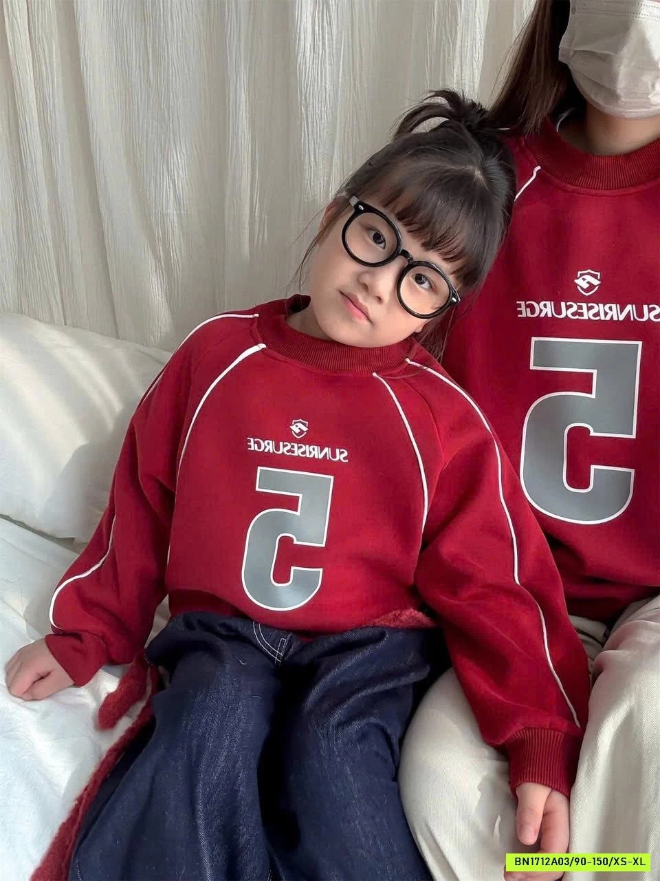 ÁO NỈ SỐ 5 LÓT LÔNG CỪU MẸ BÉ