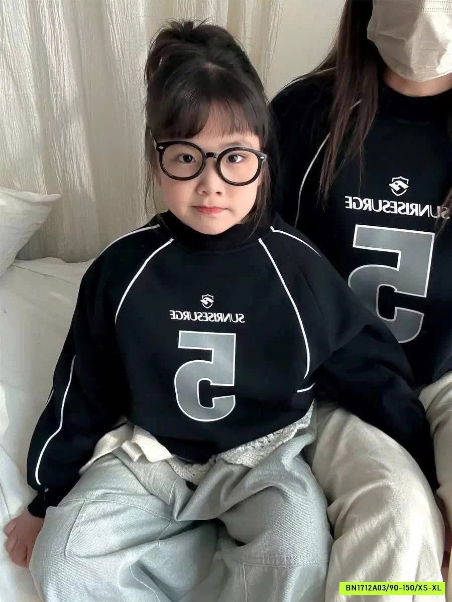 ÁO NỈ SỐ 5 LÓT LÔNG CỪU MẸ BÉ