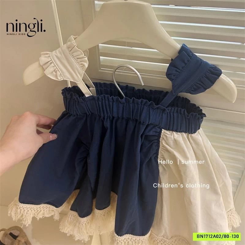 ĐẦM MORI 2 DÂY PHỐI MÀU