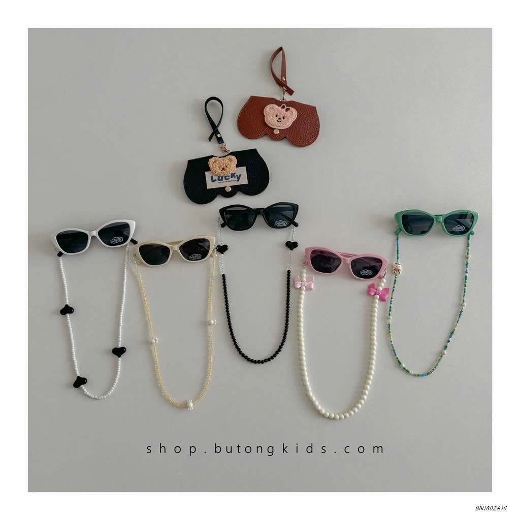 KÍNH RÂM GỌNG NHỰA KÈM DÂY