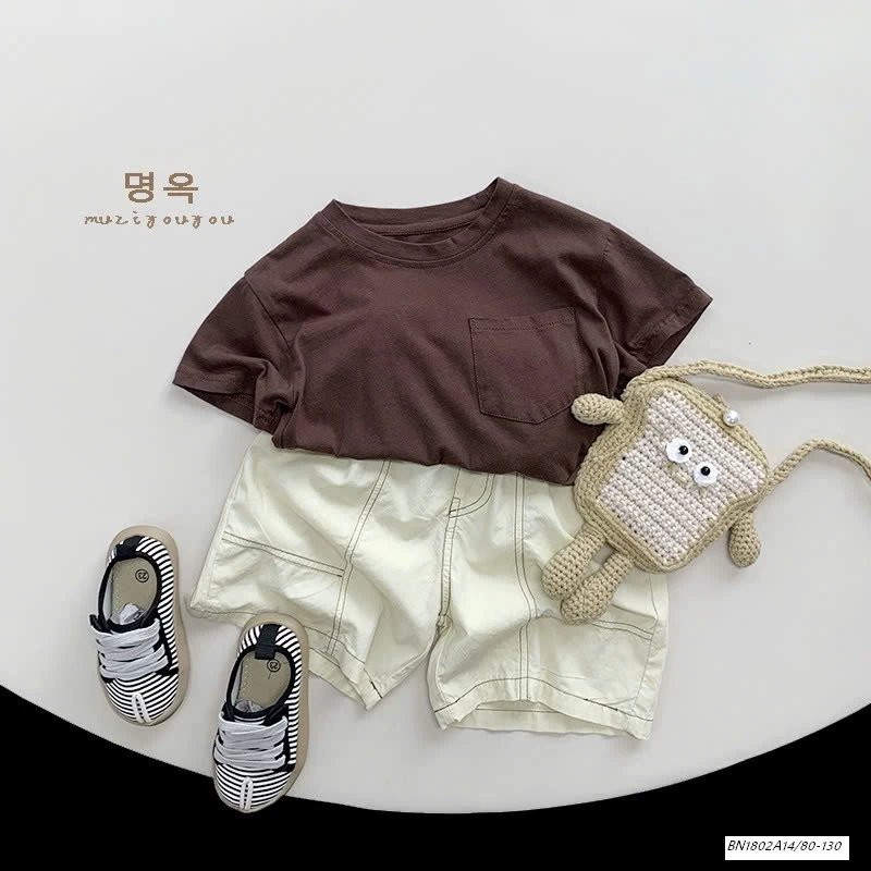 ÁO THUN TÚI NGỰC XUẤT HÀN