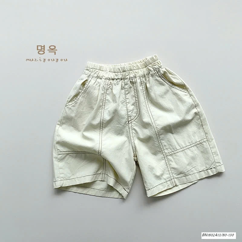 SHORT THÔ MỀM CHỈ NỔI KOREA