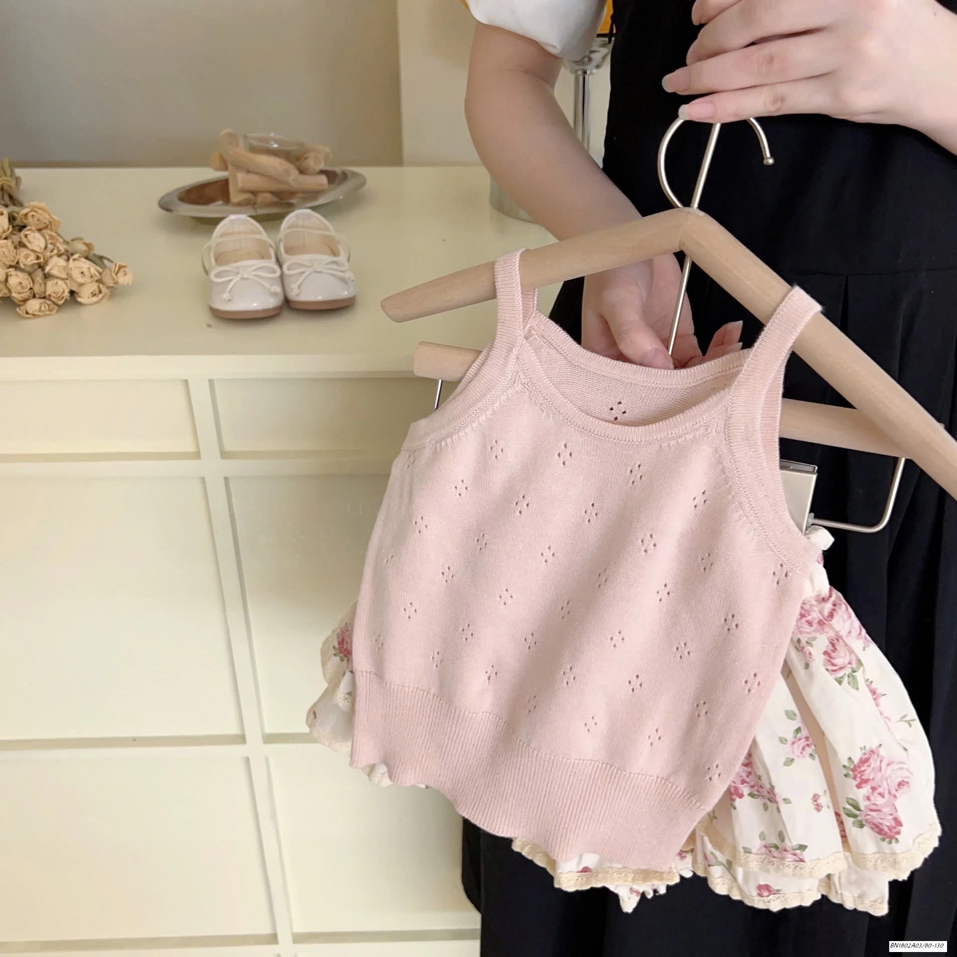 SÉT BỘ HÈ QUẦN BÍ HOA