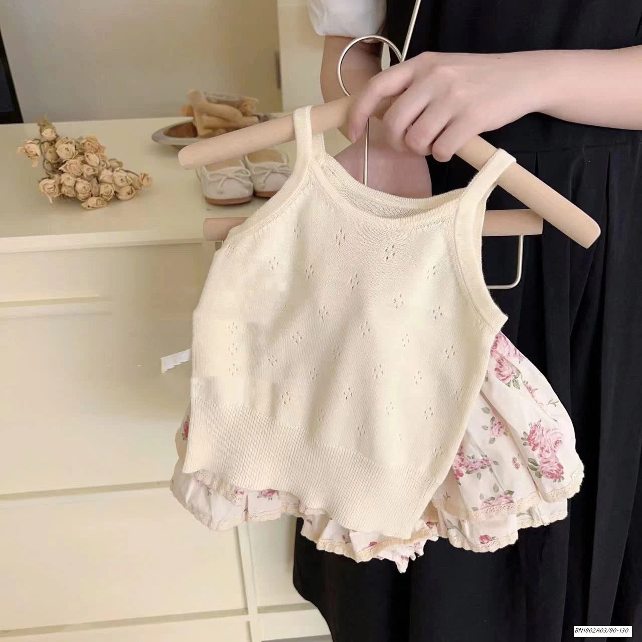 SÉT BỘ HÈ QUẦN BÍ HOA