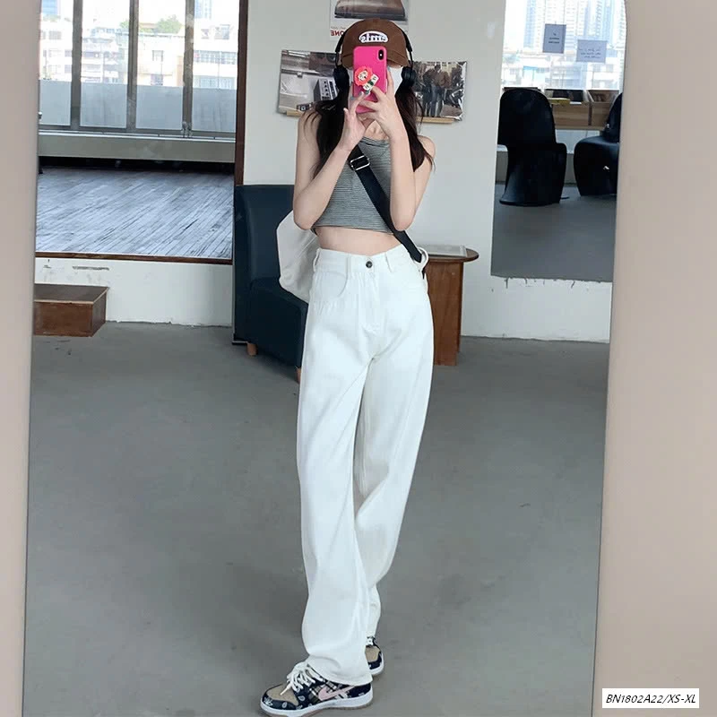 JEANS SUÔNG TRẮNG