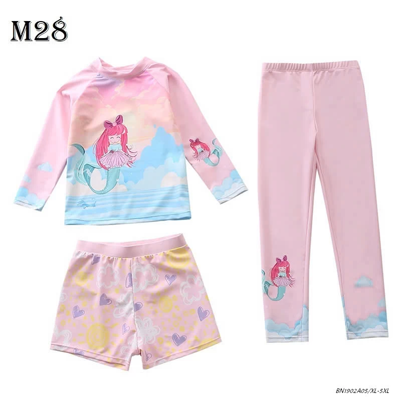 SET ĐỒ BƠI BÉ GÁI 3 CHI TIẾT