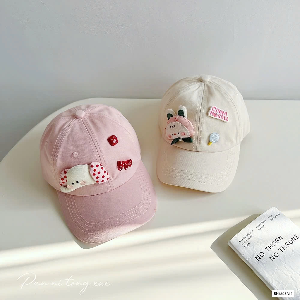 MŨ KẾT GẮN GẤU BÔNG