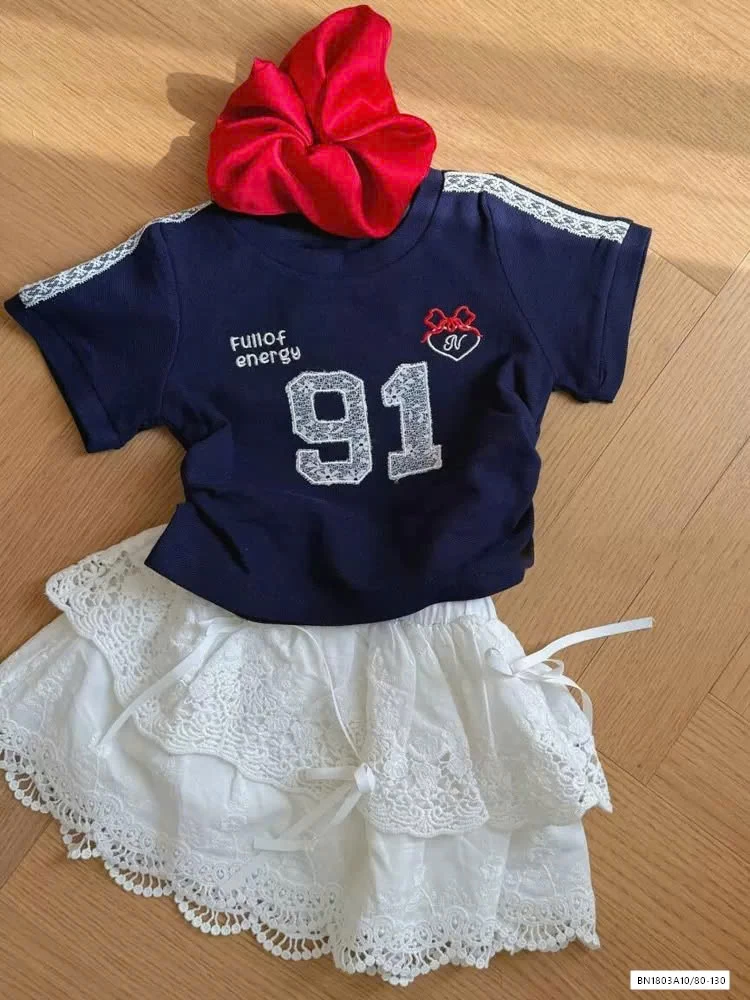 SÉT ÁO SỐ MIX CV REN