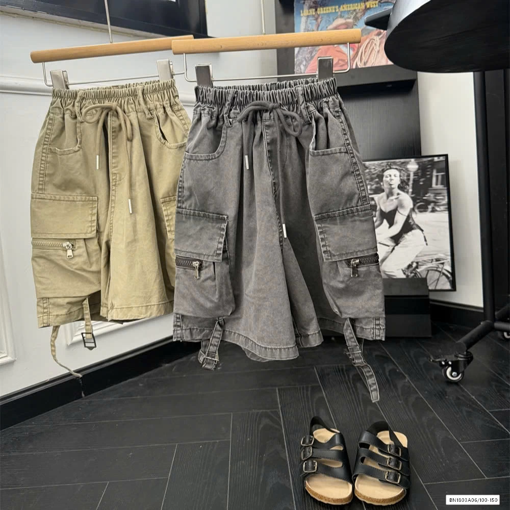 SHORT JEANS TÚI HỘP CÁ TÍNH