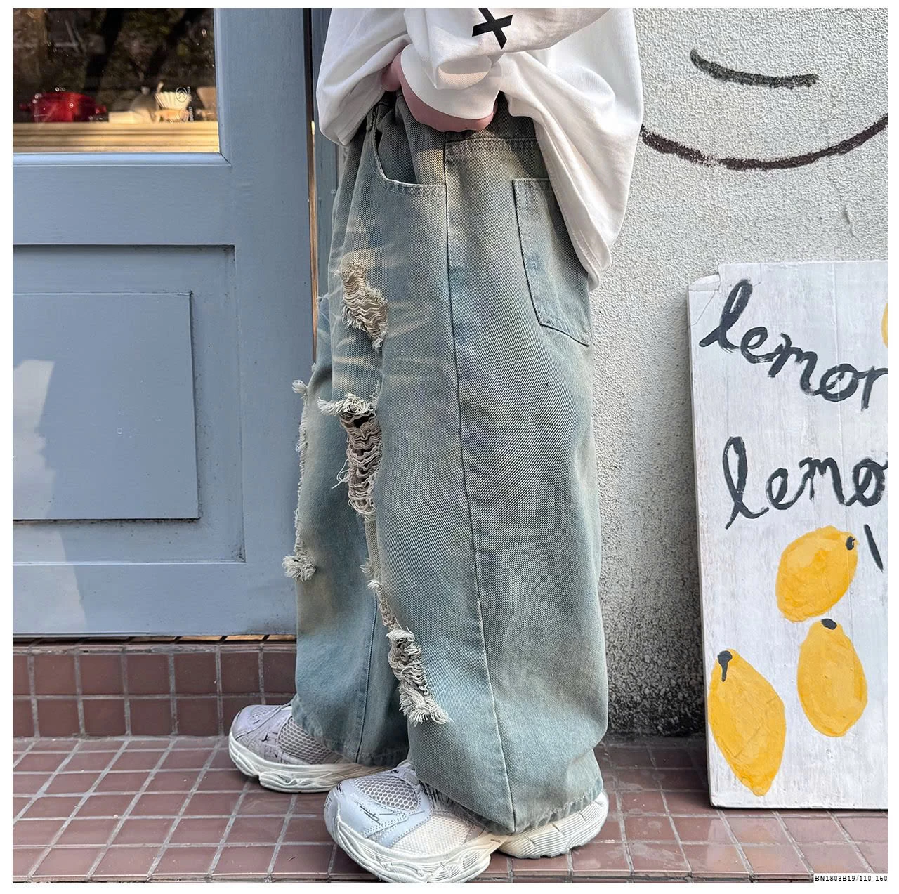 QUẦN JEAN RÁCH CÁ TÍNH