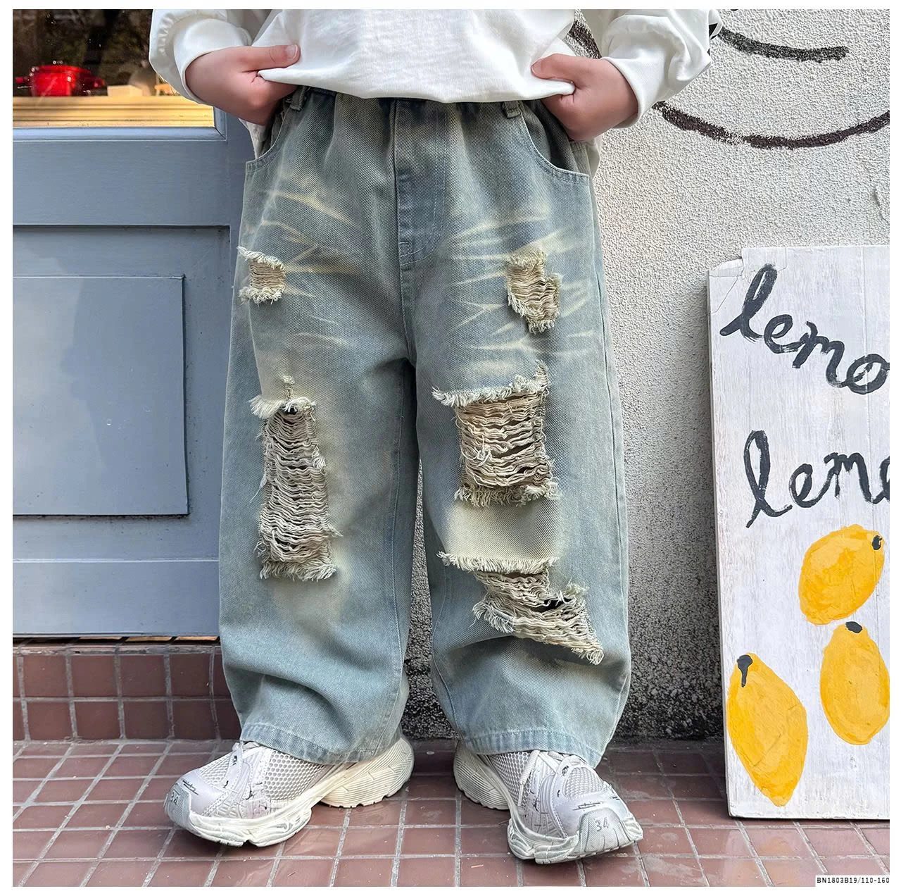 QUẦN JEAN RÁCH CÁ TÍNH