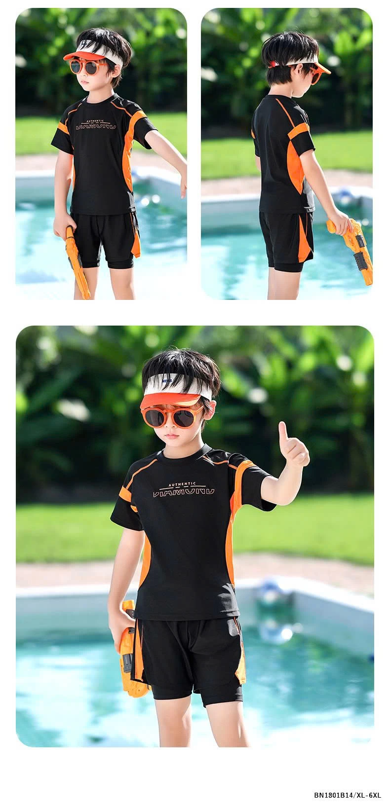 BỘ BƠI BÉ TRAI SIZE ĐẠI YUKE