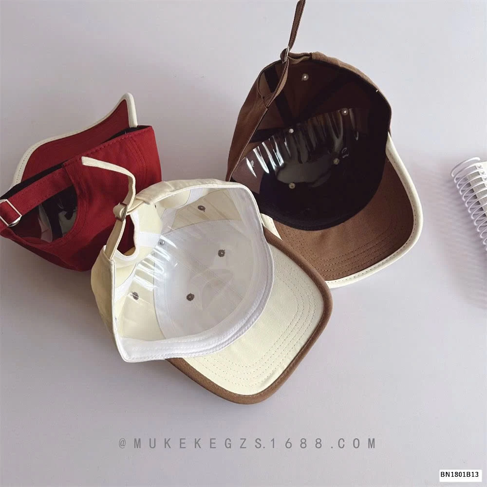 MŨ KẾT VIỀN MÀU LOGO CÚN