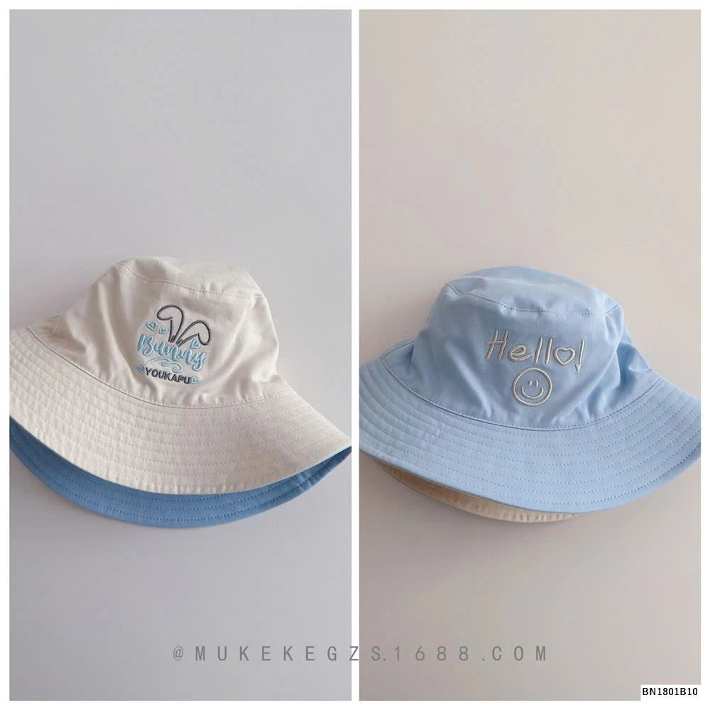 MŨ BÈO 2 MẶT DỄ THƯƠNG BÉ GÁI