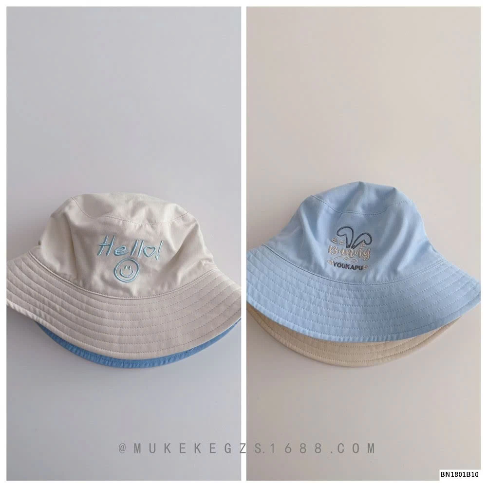 MŨ BÈO 2 MẶT DỄ THƯƠNG BÉ GÁI