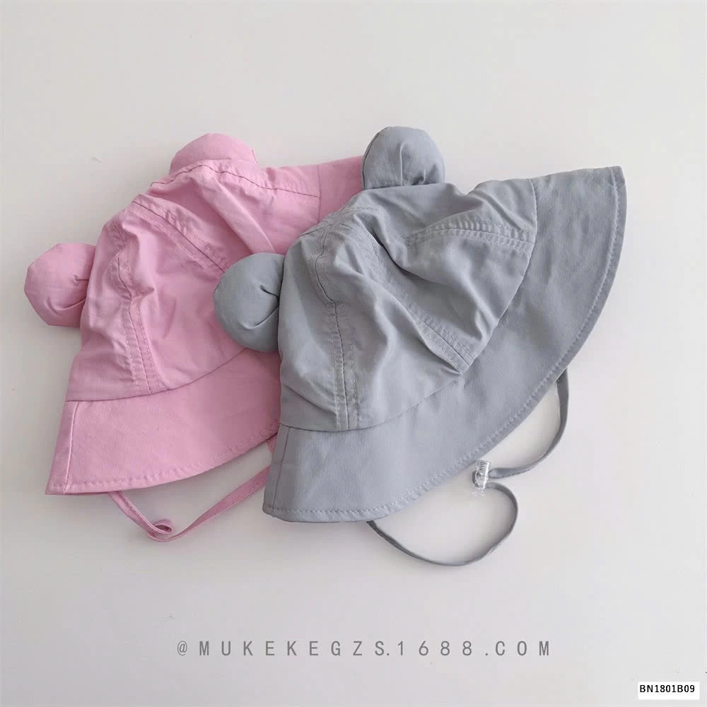 MŨ BÈO TAI GẤU KÈM QUAI