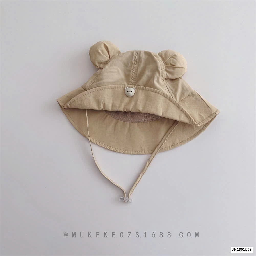 MŨ BÈO TAI GẤU KÈM QUAI