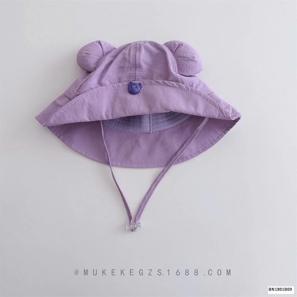 MŨ BÈO TAI GẤU KÈM QUAI