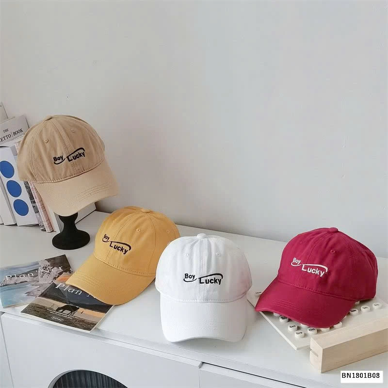 Mũ lưỡi chai Boy Lucky