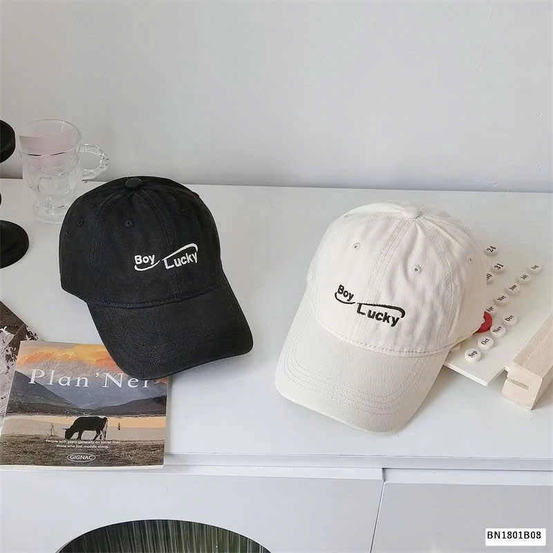 Mũ lưỡi chai Boy Lucky