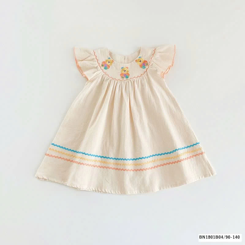 BST VÁY THÔ HỌA TIẾT DỄ THƯƠNG