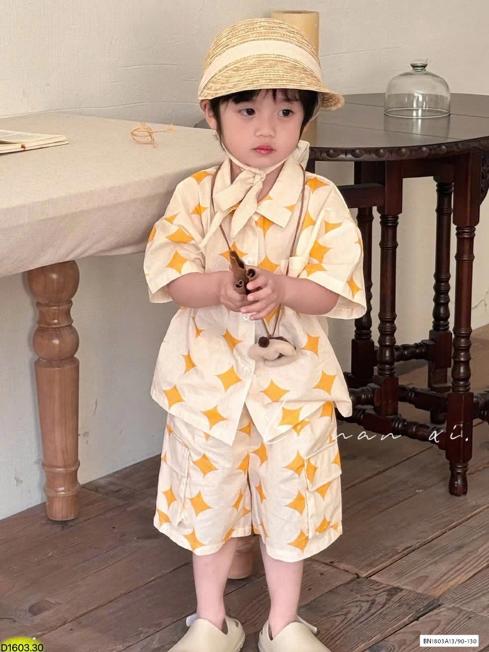 SET BỘ BÉ HOẠ TIẾT LINANXI