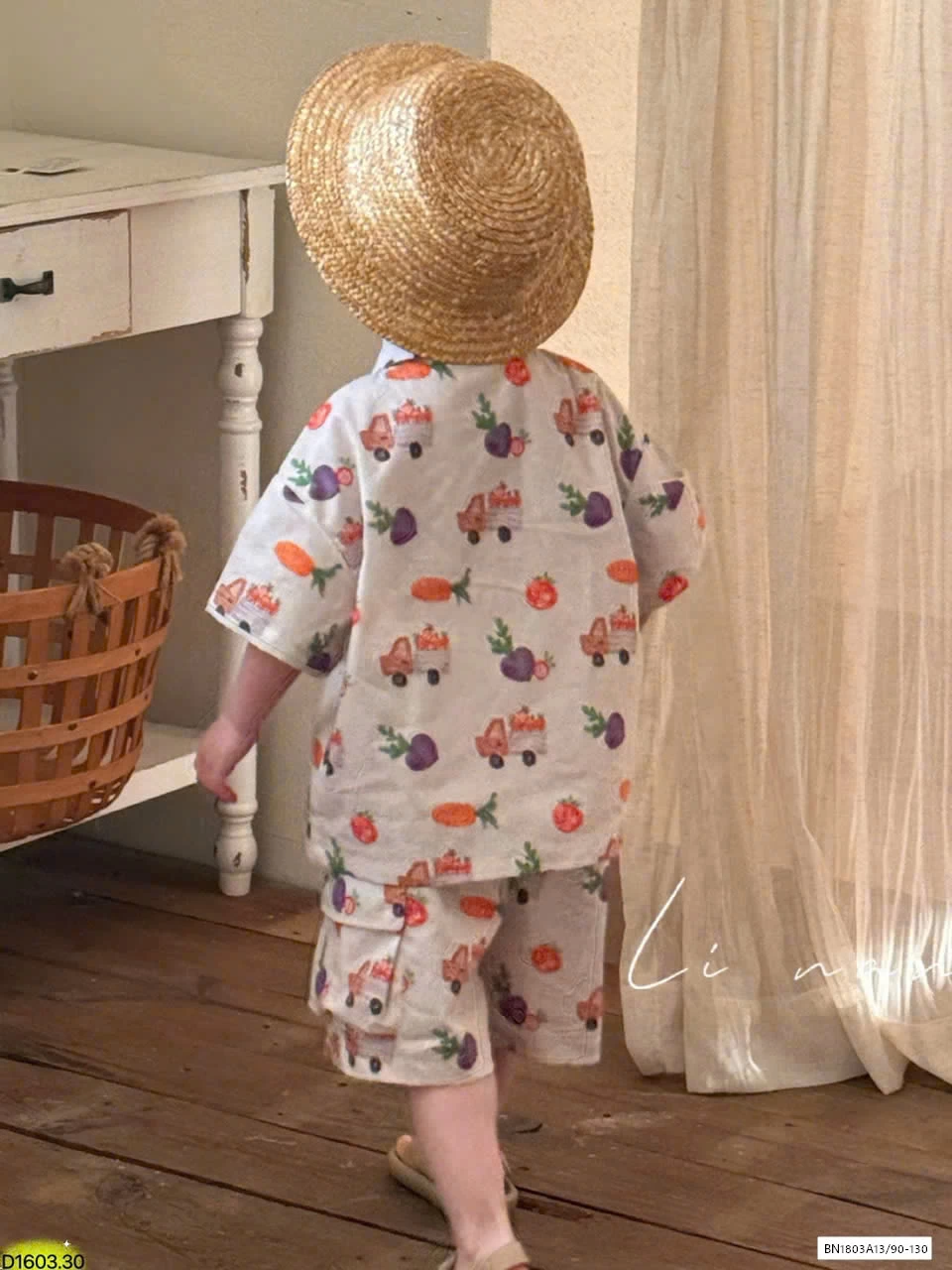 SET BỘ BÉ HOẠ TIẾT LINANXI