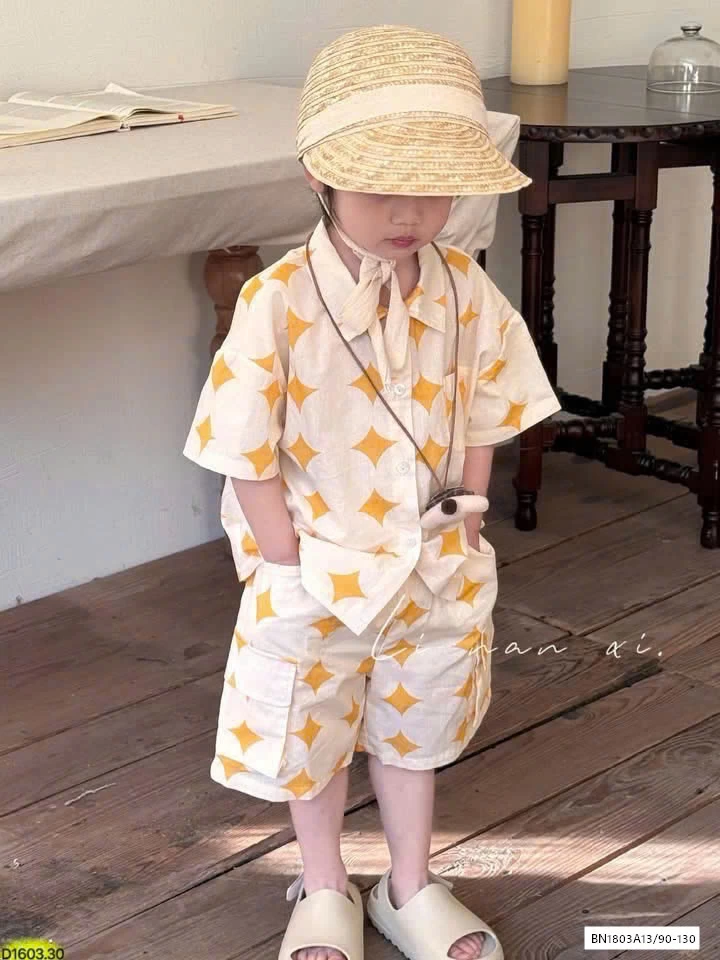 SET BỘ BÉ HOẠ TIẾT LINANXI