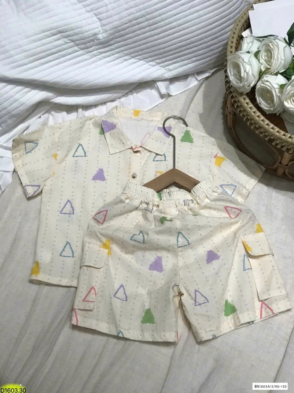 SET BỘ BÉ HOẠ TIẾT LINANXI