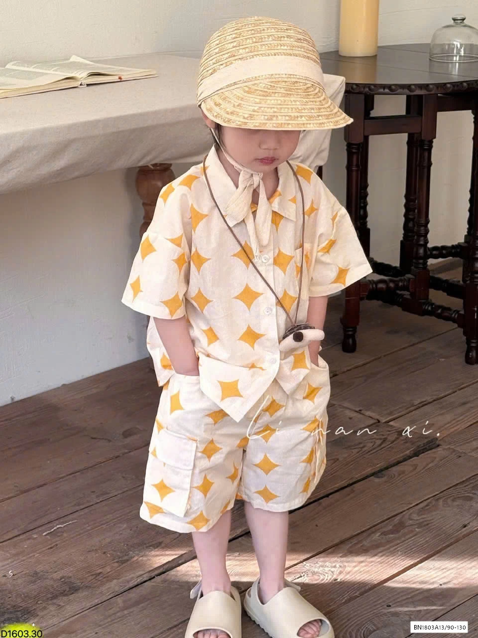 SET BỘ BÉ HOẠ TIẾT LINANXI