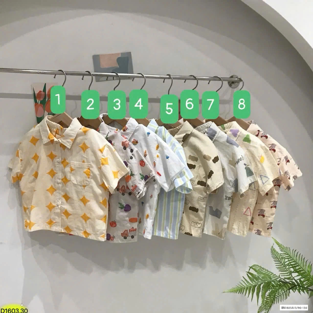 SET BỘ BÉ HOẠ TIẾT LINANXI