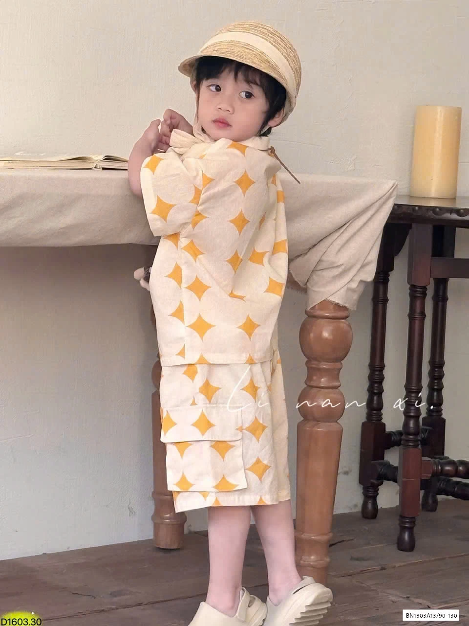 SET BỘ BÉ HOẠ TIẾT LINANXI