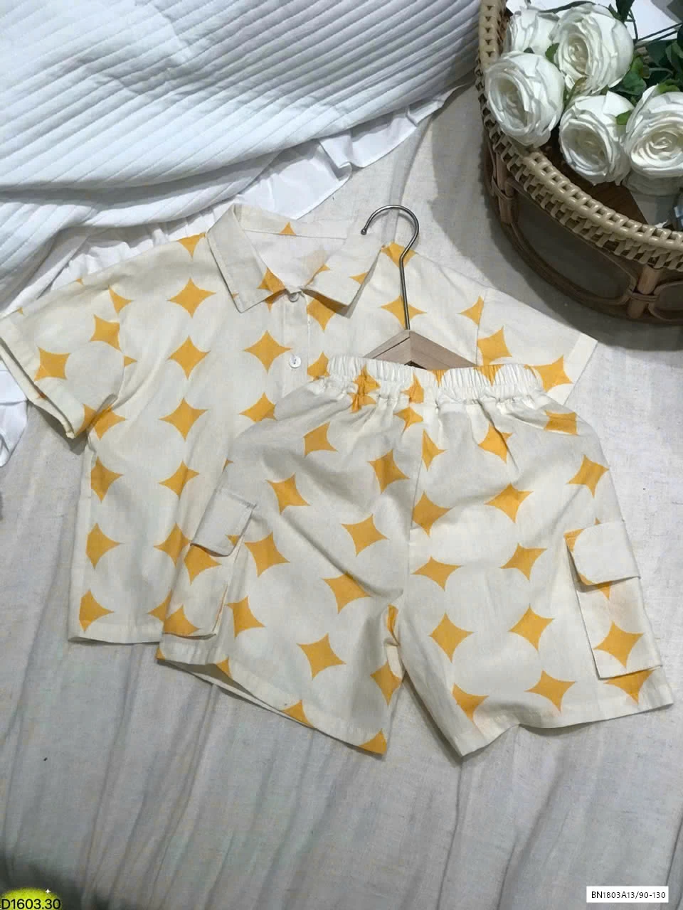 SET BỘ BÉ HOẠ TIẾT LINANXI