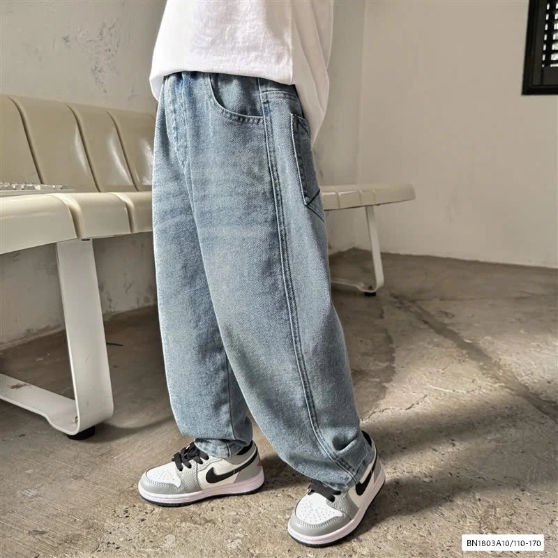 JEANS SUÔNG IN SỐ NỔI