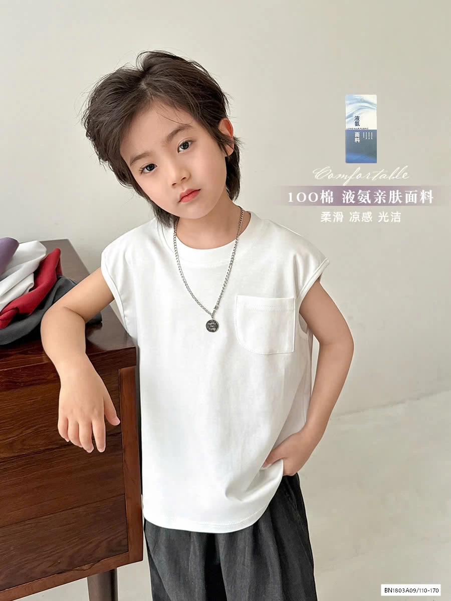 TANKTOP TRƠN MÀU TÚI NGỰC