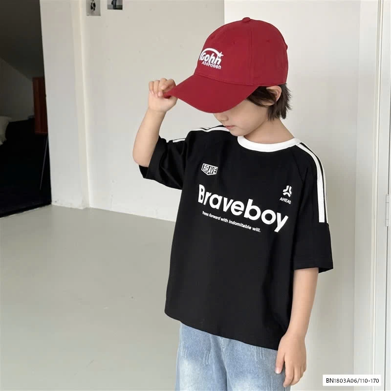 ÁO THUN SỌC VAI BRAVEBOY