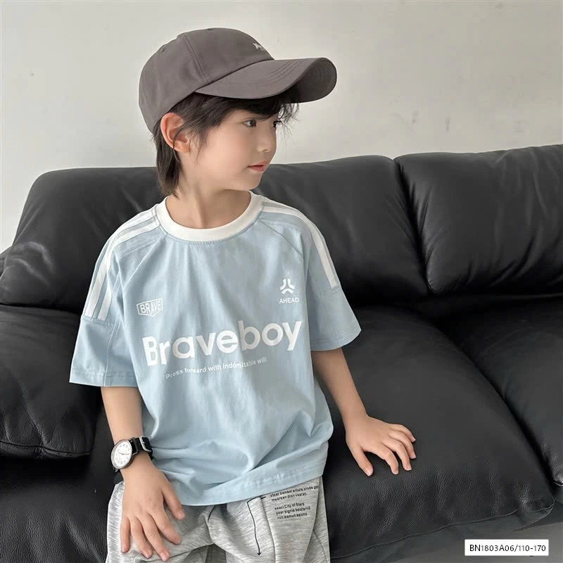 ÁO THUN SỌC VAI BRAVEBOY