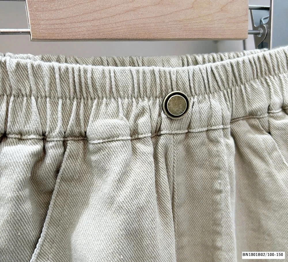 QUẦN KAKI CẠP CHUN THÊU TRANFORMER