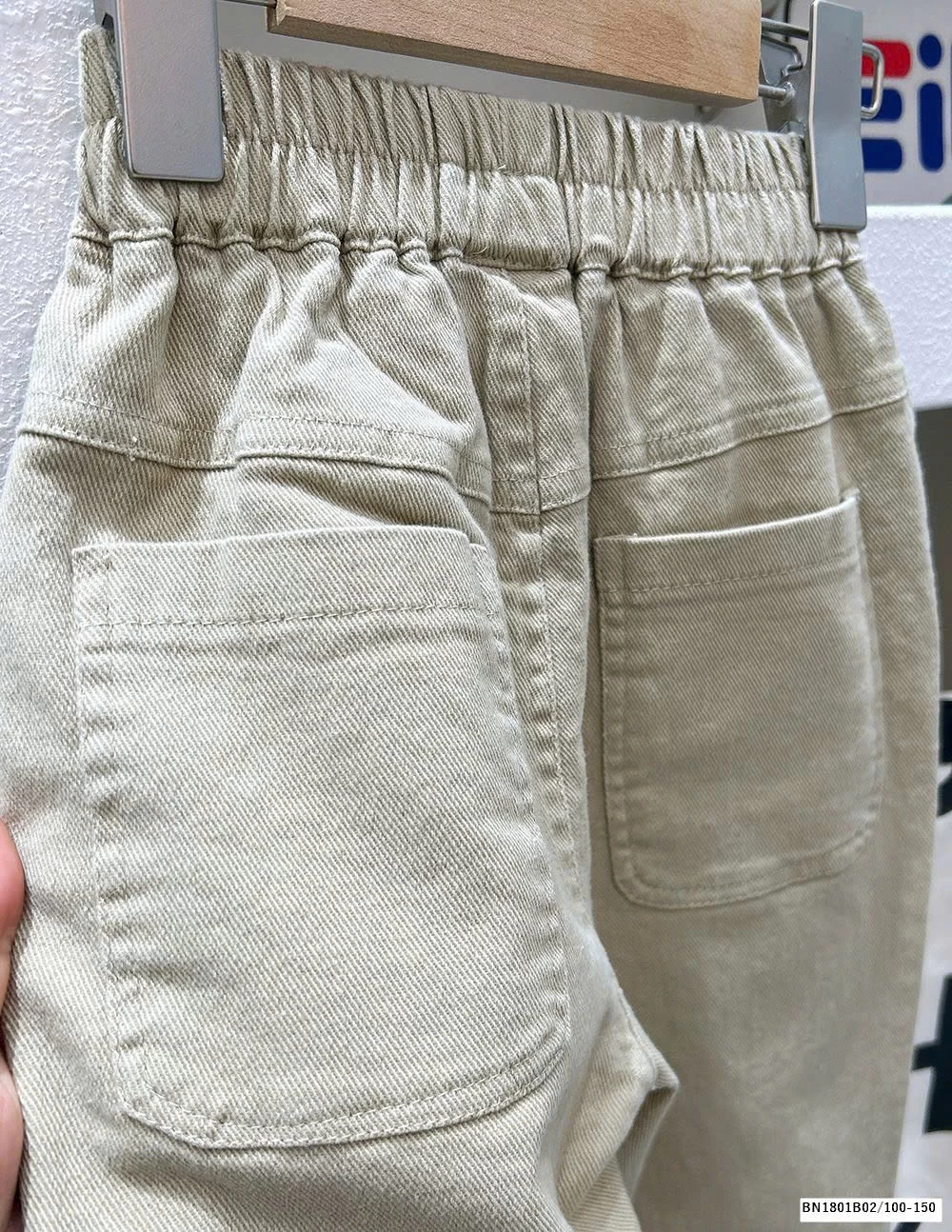 QUẦN KAKI CẠP CHUN THÊU TRANFORMER