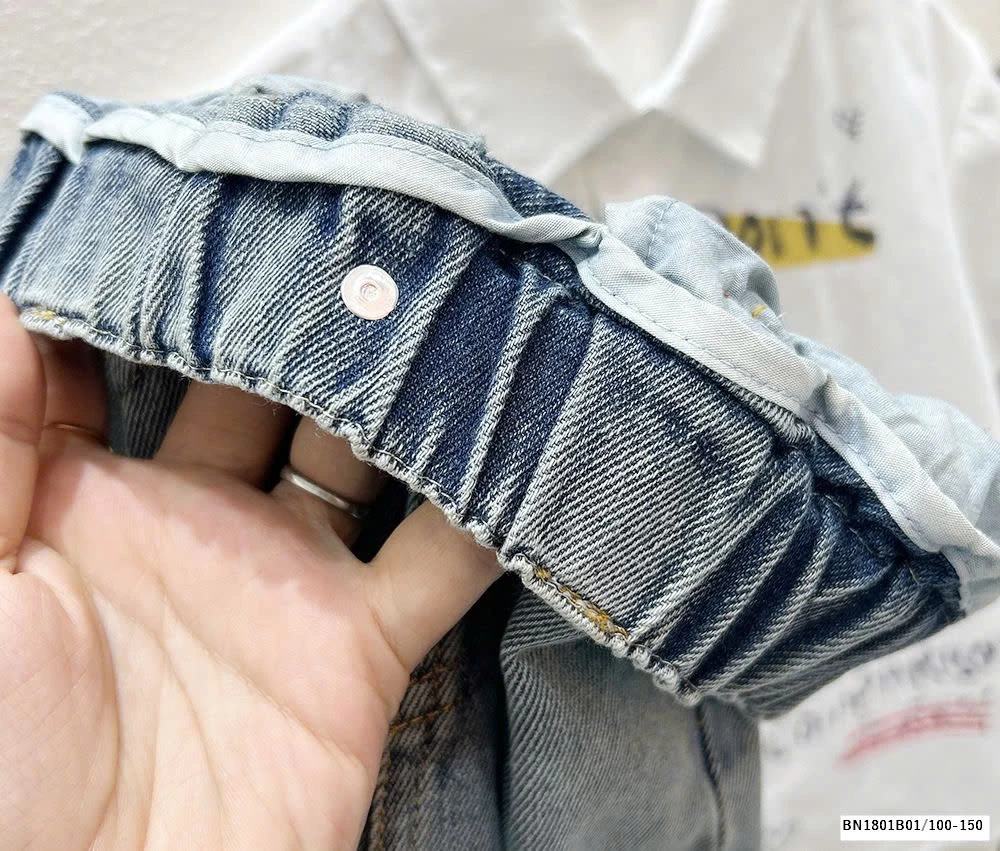 QUẦN JEAN BAGGY BẠC MÀU KACADY